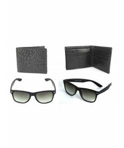 polo 500 1 Wallet + black wayfarer